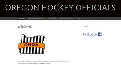 Desktop Screenshot of oregonhockeyofficials.com